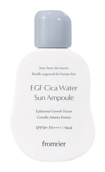 Fromrier Vegan EGF Cica Water Sun Ampoule SPF50+ Pa++++