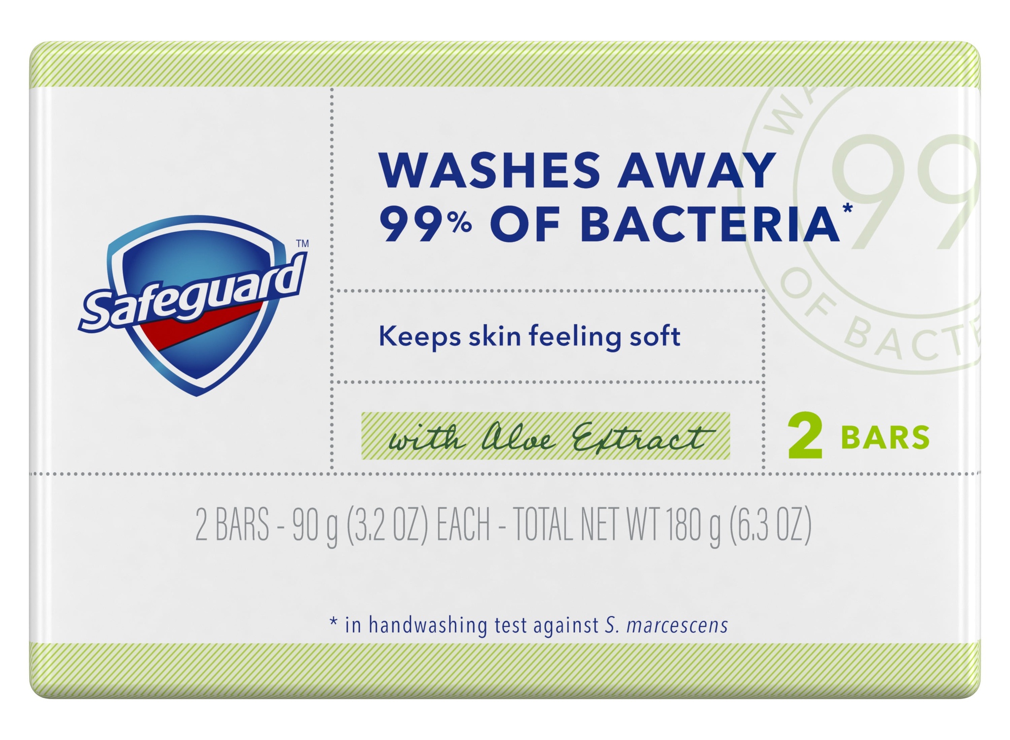 Safeguard Bar Soap Fresh Clean Scent With Aloe Extract