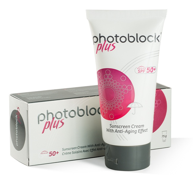 Pelladerma Photoblock Plus Sunscreen SPF 50+  With Anti-aging Effect