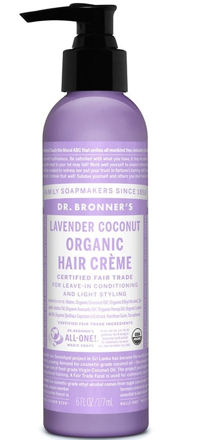 Dr Bronner Organic Hair Creme - Lavender
