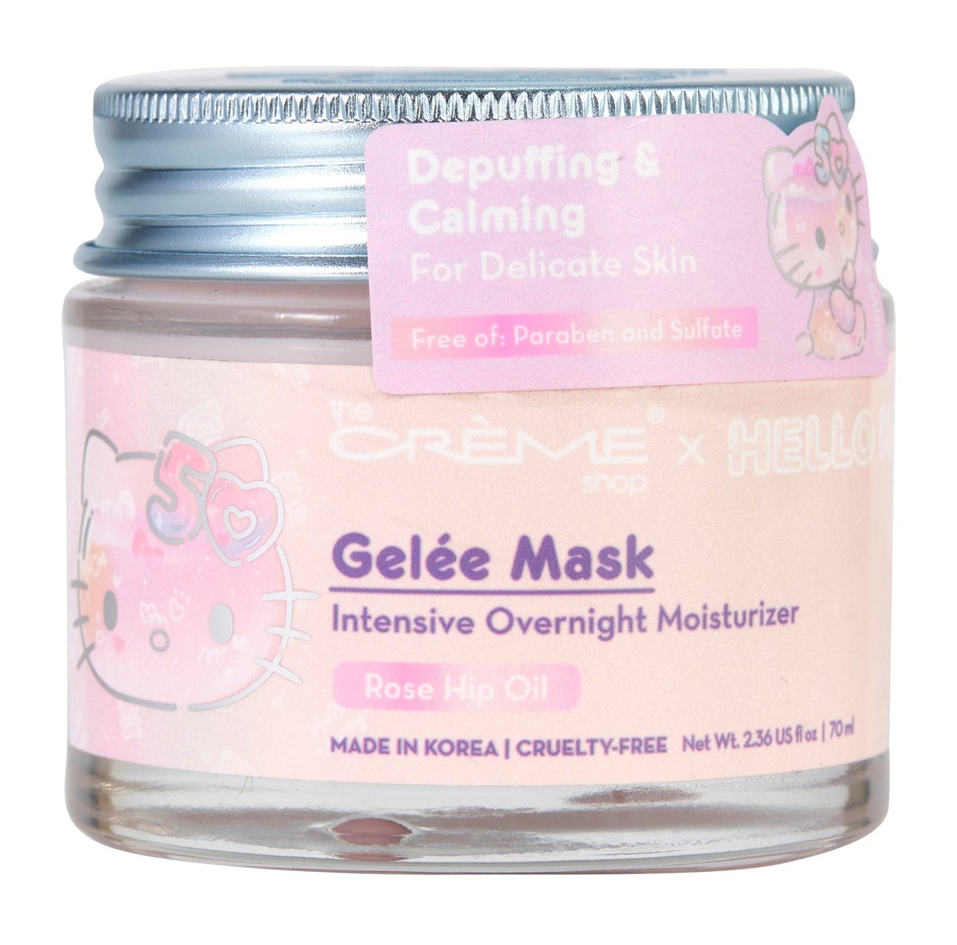 The Creme Shop Hello Kitty 50 Intensive Overnight Moisture Gelee Mask