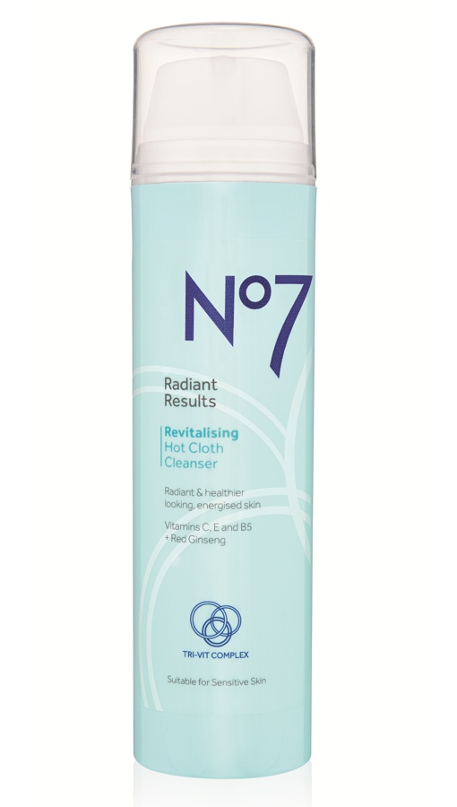 No7 Radiant Results Revitalising Hot Cloth Cleanser