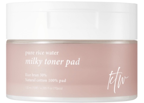 KTW Pure Rice Water Milky Toner Pad