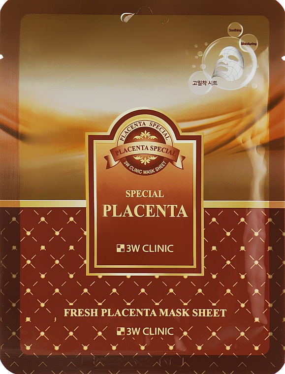 3W Clinic Fresh Placenta Mask Sheet