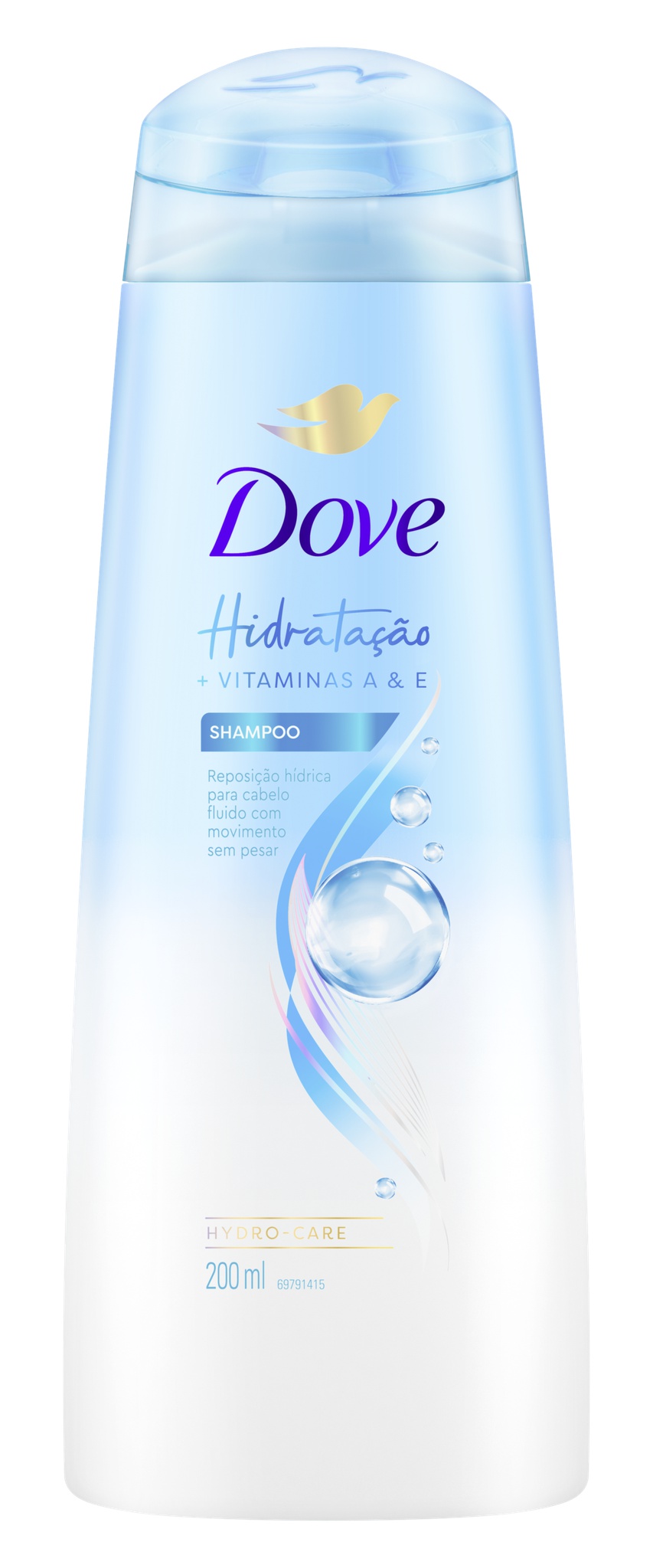 Dove Shampoo Hidratação Intensa + Vitaminas A & E