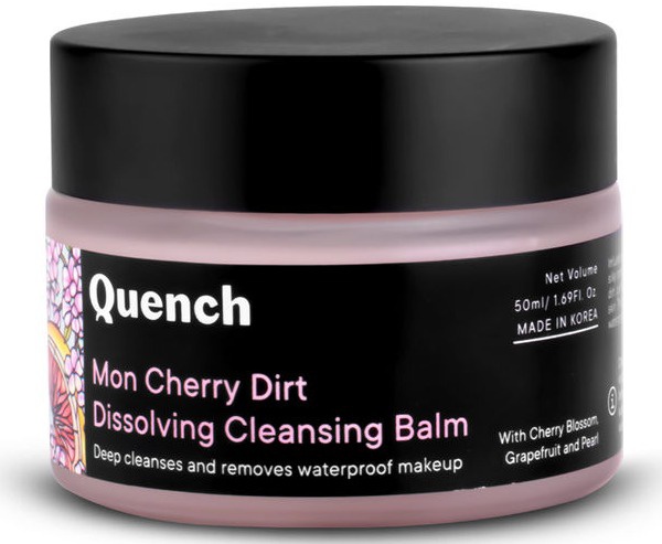 Quench botanics Mon Cherry Dirt Dissolving Balm