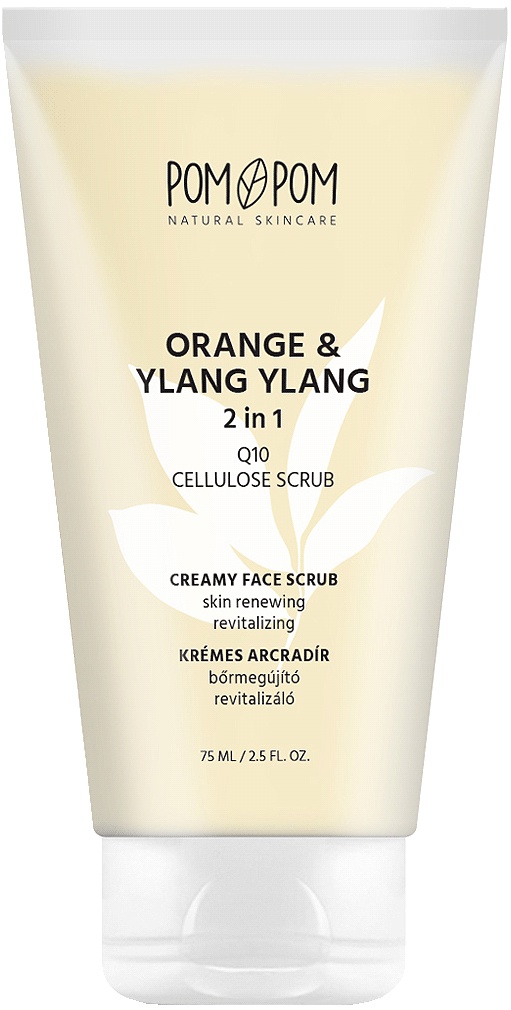 POM POM Orange & Ylang Ylang 2in1 Creamy Face Scrub