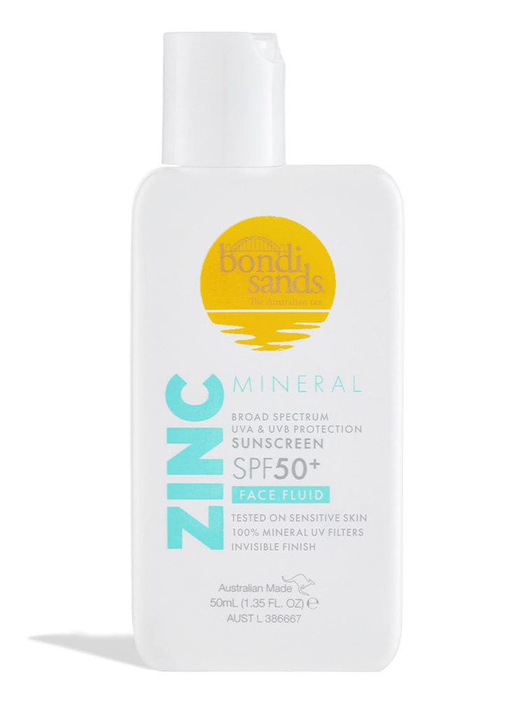 Bondi Sands Zinc Mineral SPF 50+ Face Fluid