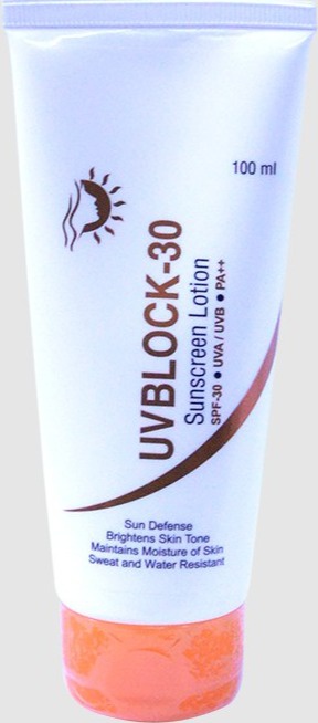 UVBLOCK-30 Sunscreen Lotion SPF 30 Pa++