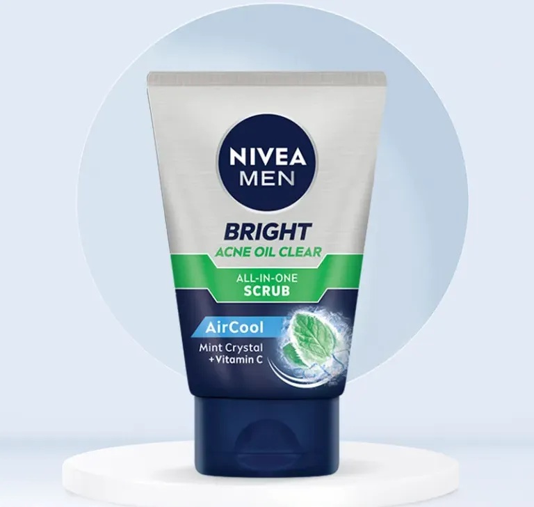 NIVEA MEN Acne Oil Clear All-in-one Scrub