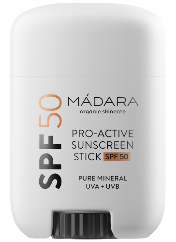 Madara Pro-Active Mineral Sunscreen Stick SPF 50