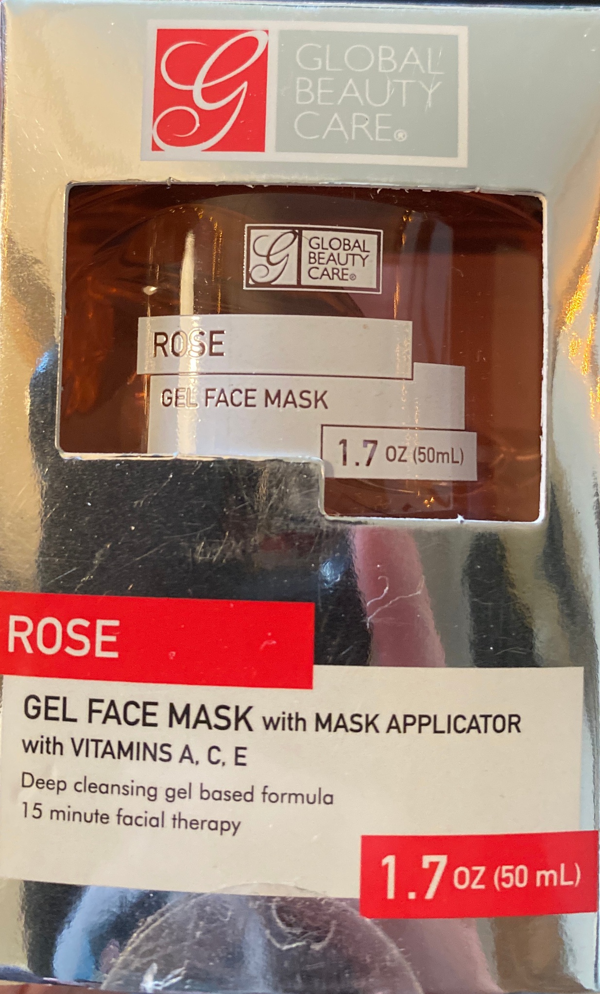 Global Beauty Care Rose Gel Mask