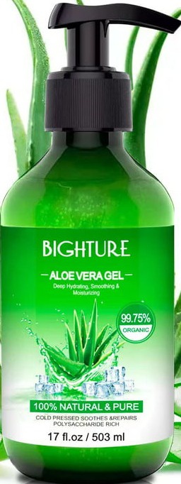 BIGHTURE Organic Aloe Vera Gel