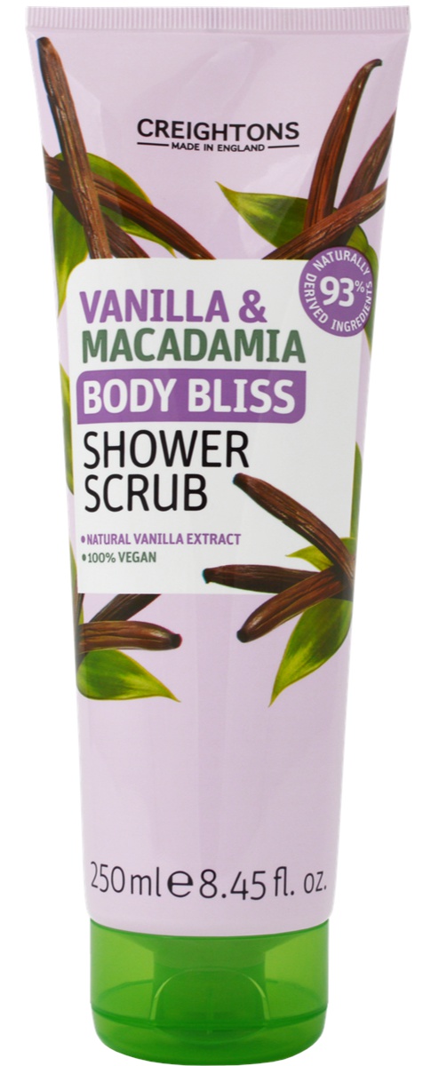 Creightons Vanilla & Macadamia Body Bliss Shower Scrub