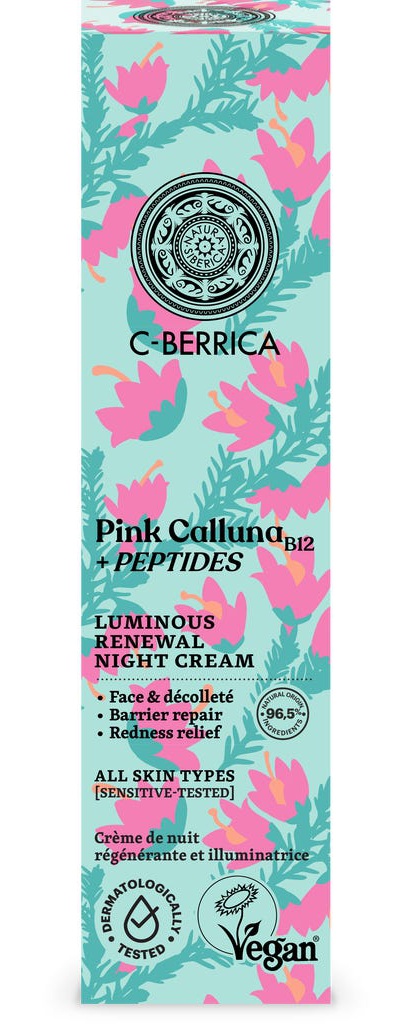 Natura Siberica C-Berrica Pink Calluna Luminous Renewal Night Cream