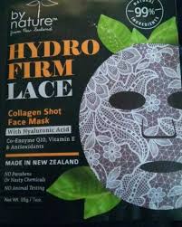 By Nature Hydro Firm Lace Collagen Shot Sheet Mask