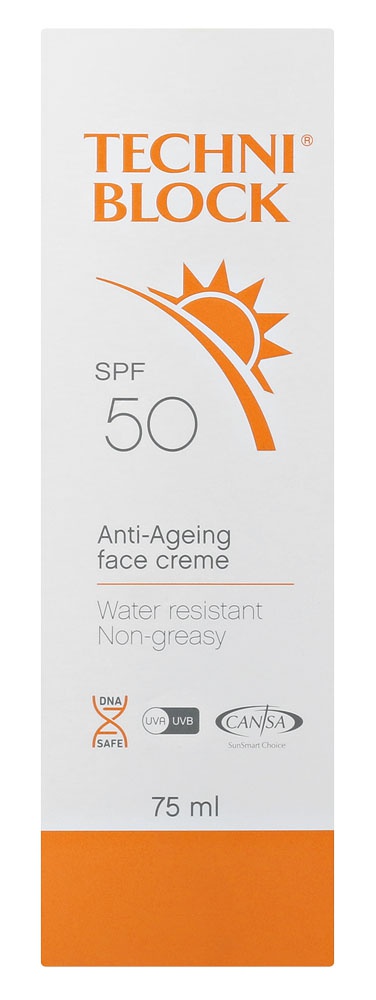 Techniblock Anti-Ageing Face Cream Spf50