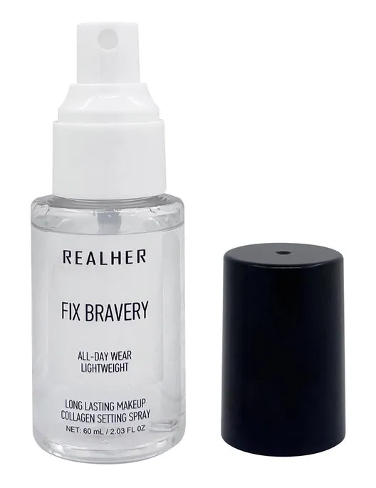 REALHER Fix Bravery- Long Lasting Makeup Collagen Setting Spray