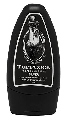 toppcock Classic Toppcock Silver Leave-On Hygiene Gel For Man Parts