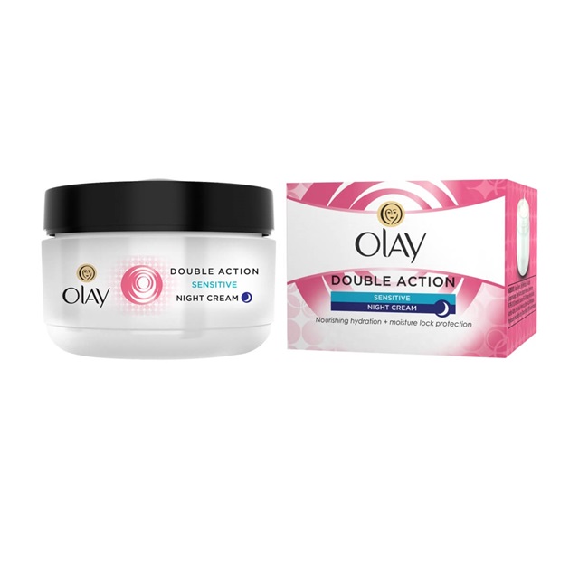 Olay Anti-Wrinkle Sensitive Skin Night Cream Moisturiser