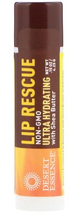 Desert Essence Lip Rescue, Ultra Hydrating With Shea Butter