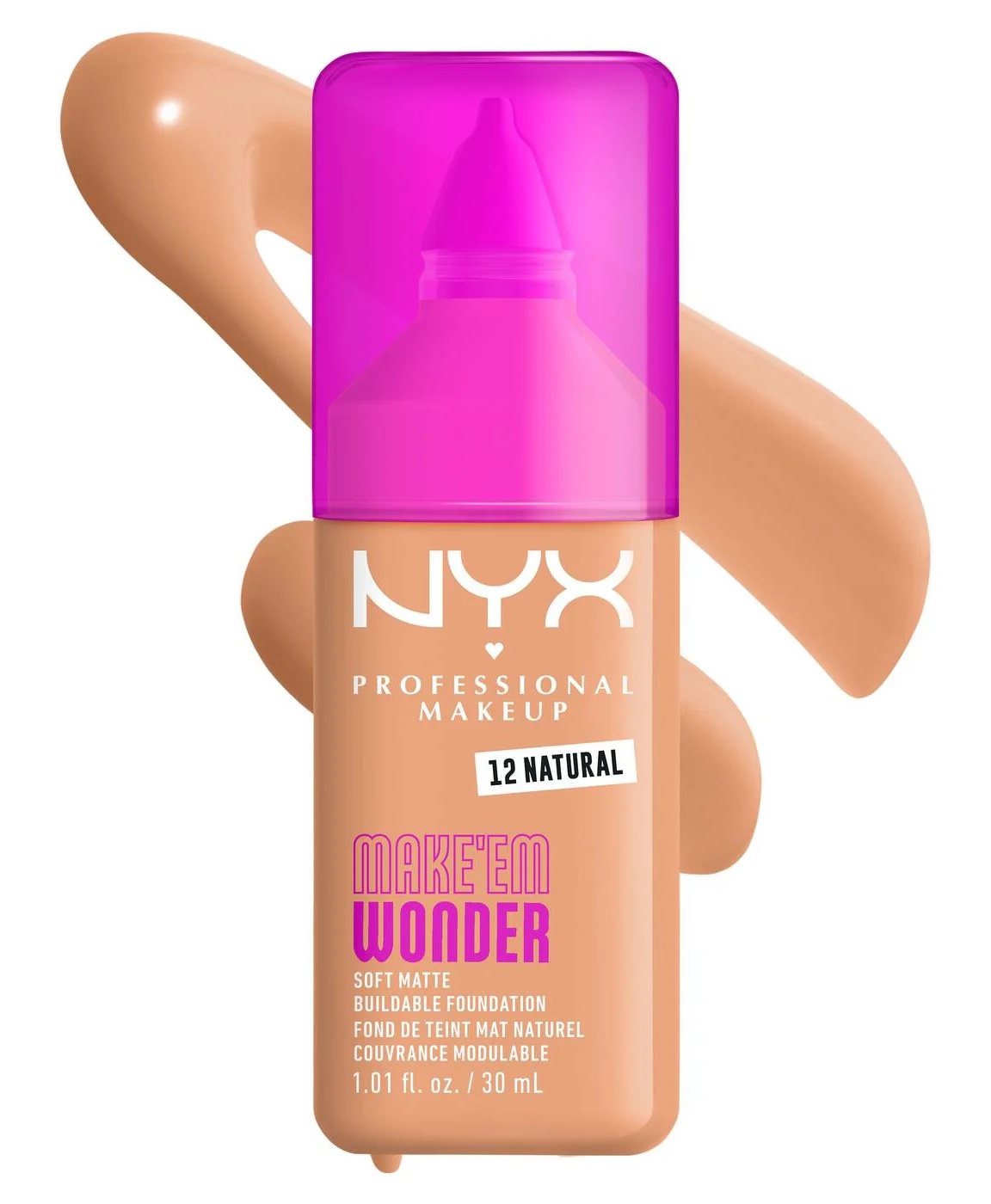NYX Professional Makeup Make ‘em Wonder™ Soft Matte Buildable Foundation