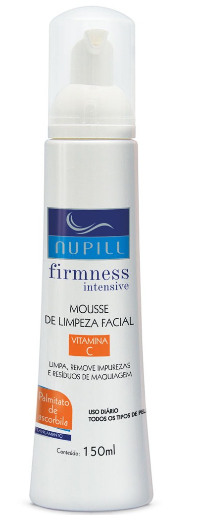 Nupill Mousse De Limpeza Facial Vitamina C