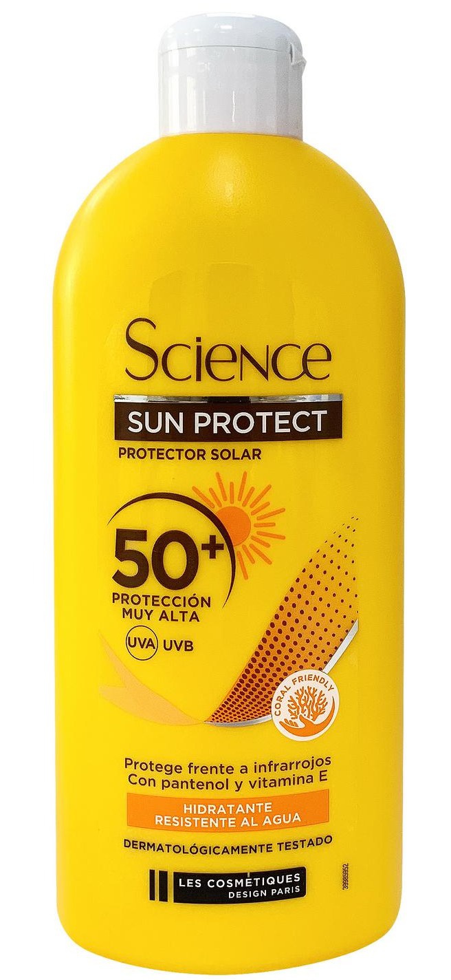 Les cosmetiques Science Loción Protector Solar SPF50+