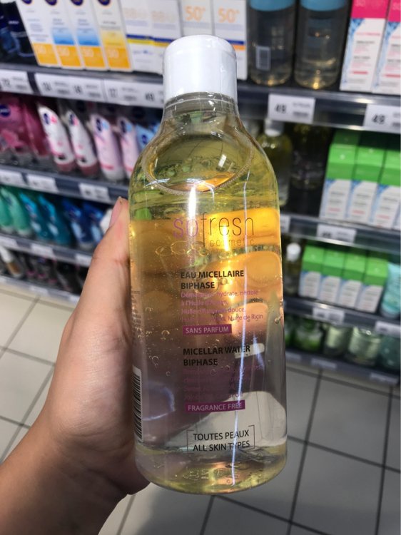 SoFresh Cosmetic Micellar Water Biphase