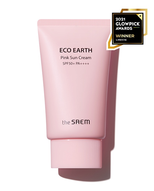 The Saem Eco Earth Pink Sun Cream SPF 50+ PA++++