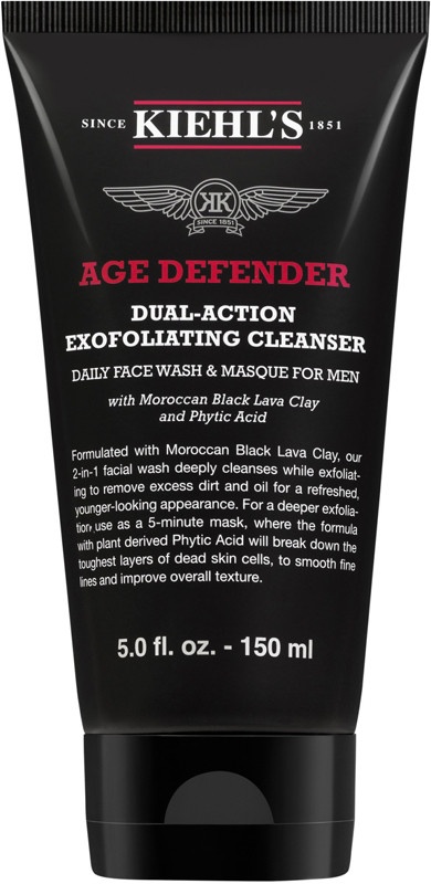 Kiehl’s Age Defender Dual-Action Exfoliating Cleanser