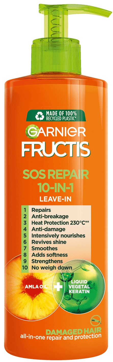 Garnier Fructis SOS Repair 10-in-1 Leave-In Cream