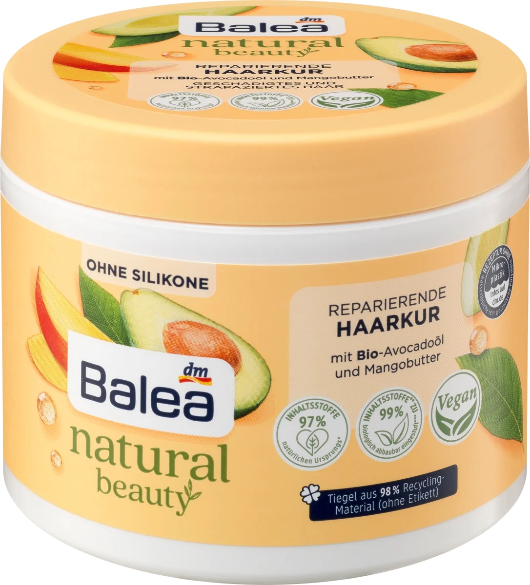 Balea Natural Beauty Reparierende Haarkur