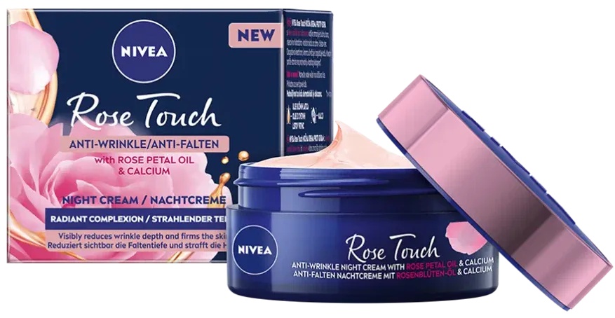 Nivea Rose Touch Anti-Wrinkle Night Cream