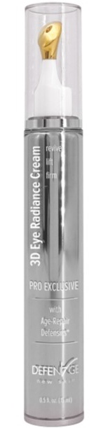 Defenage 3D Eye Radiance Cream Pro Exclusive Platinum Edition