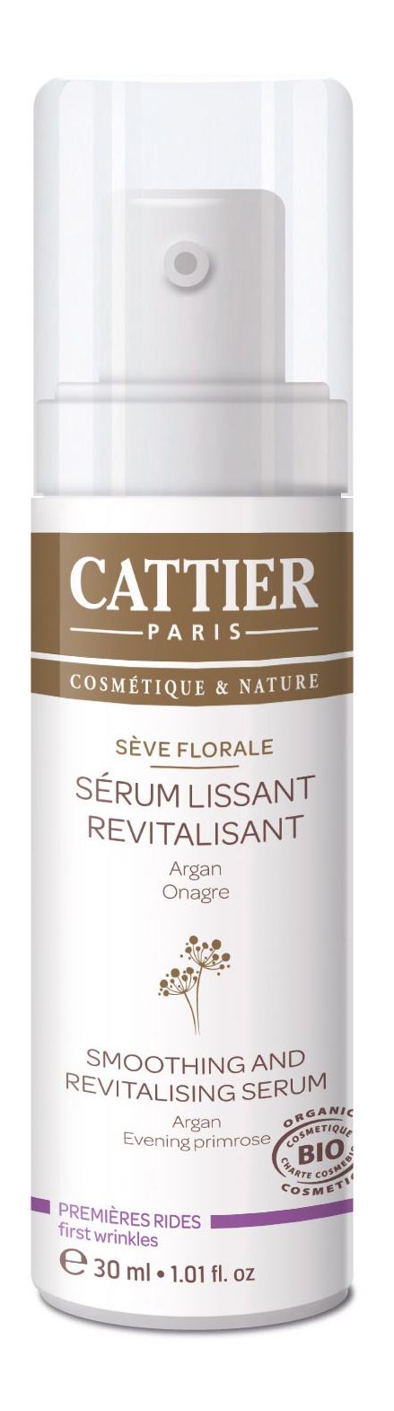 Cattier Sève Florale Smoothing And Revitalising Serum