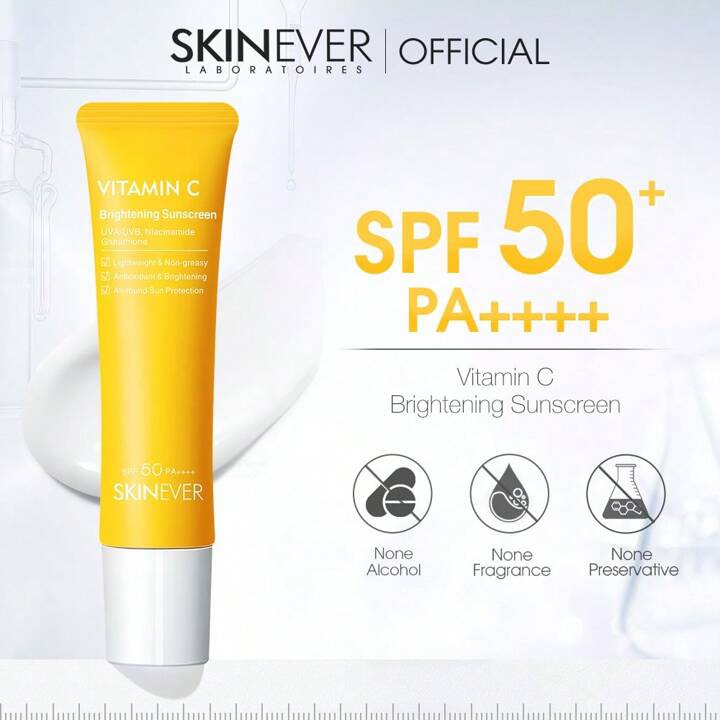 SkinEver Vitamin C Brightening Sunscreen