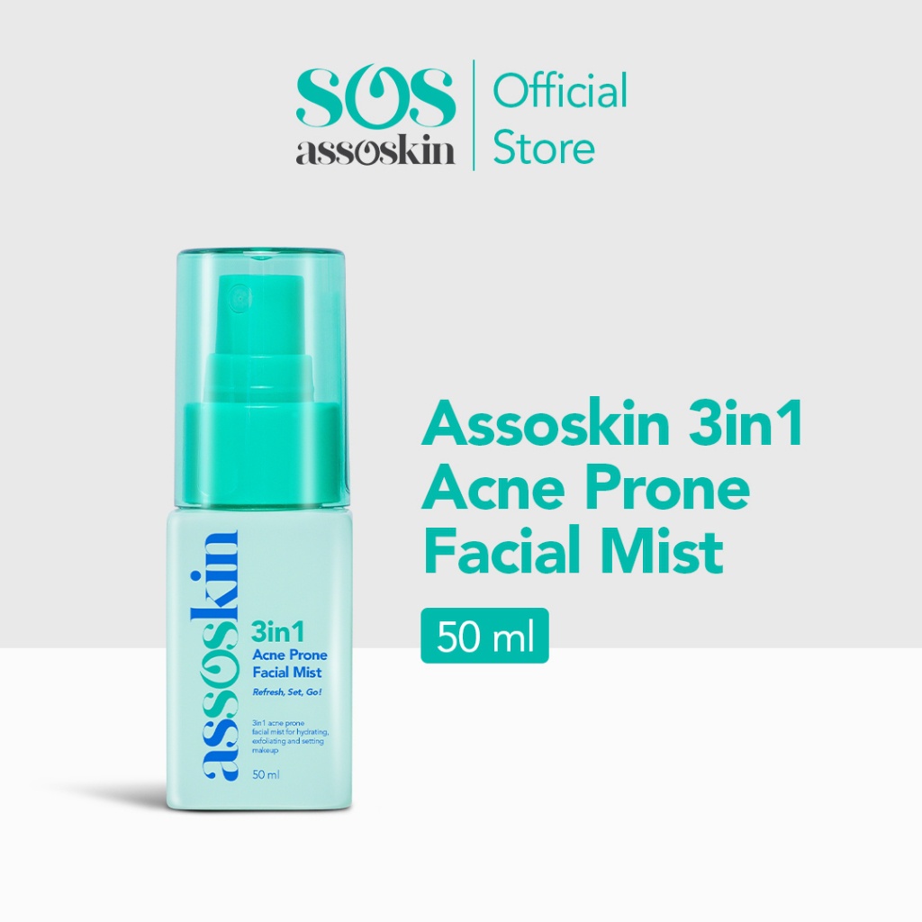 ASSOSKIN 3in1 Acne Prone Facial Mist