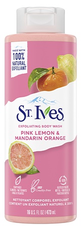 St Ives Exfoliating Body Wash Pink Lemon & Mandarin Orange