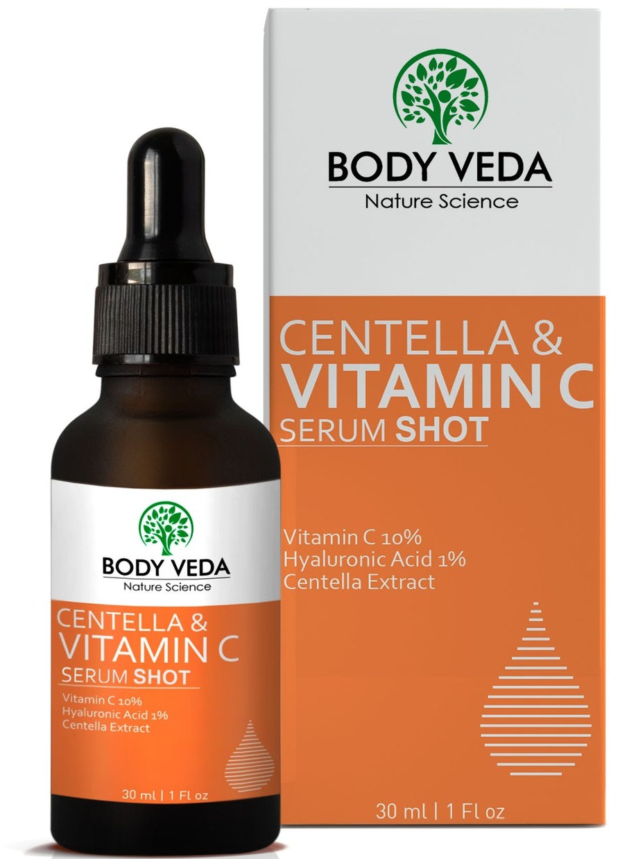 Body Veda Centella & Vitamin C Serum Shot