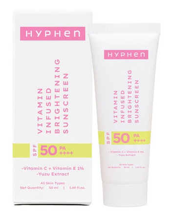 Hyphen Vitamin Infused Brightening Sunscreen SPF 50 Pa++++