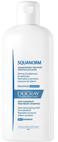Ducray Squanorm Anti-dandruff Treatment Shampoo (oily Dandruff)