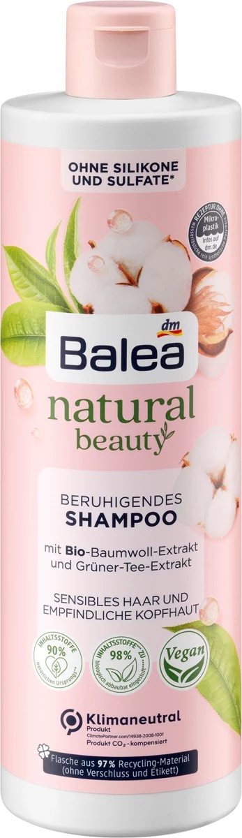 Balea Natural Beauty Beruhigendes Shampoo