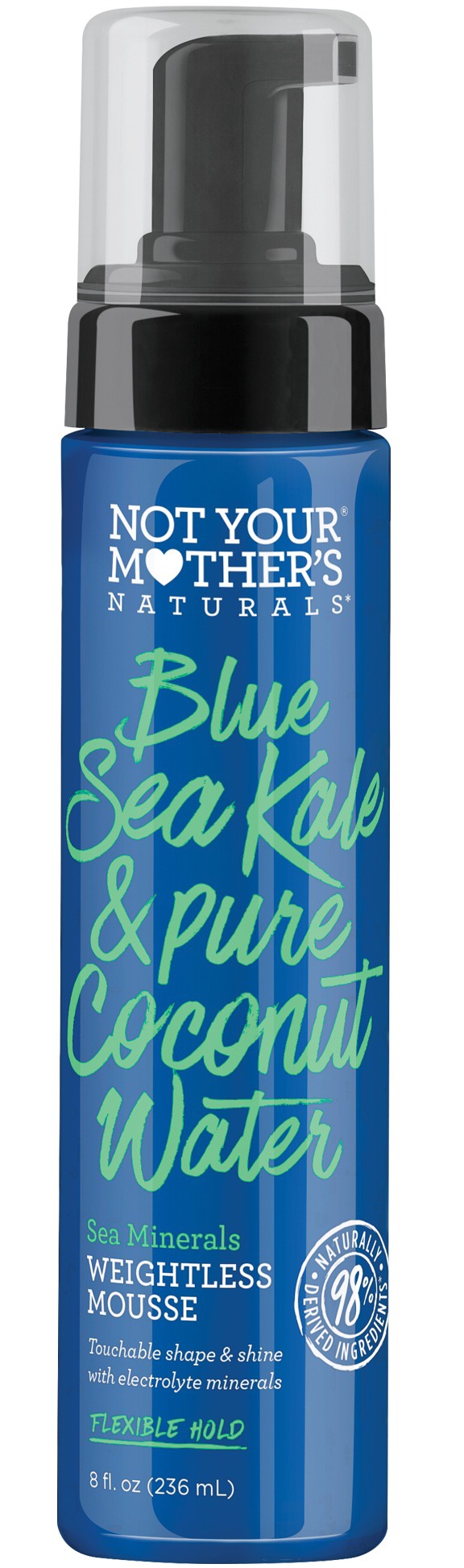 not your mother's Blue Sea Kale & Pure Coconut Water Sea Minerals Weightless Mousse