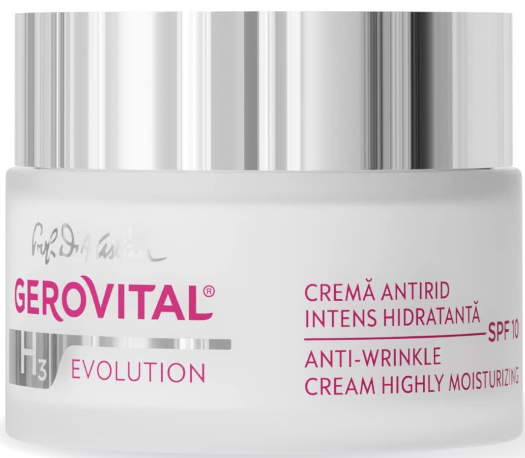 Gerovital H3 Evolution Anti-wrinkle Cream Highly Moisturizing