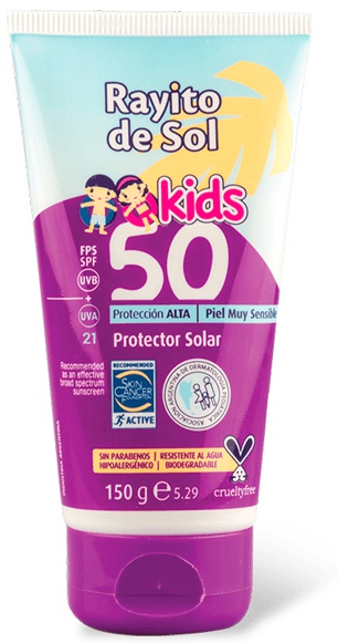 Rayito de Sol Protector Solar Kids FPS 50