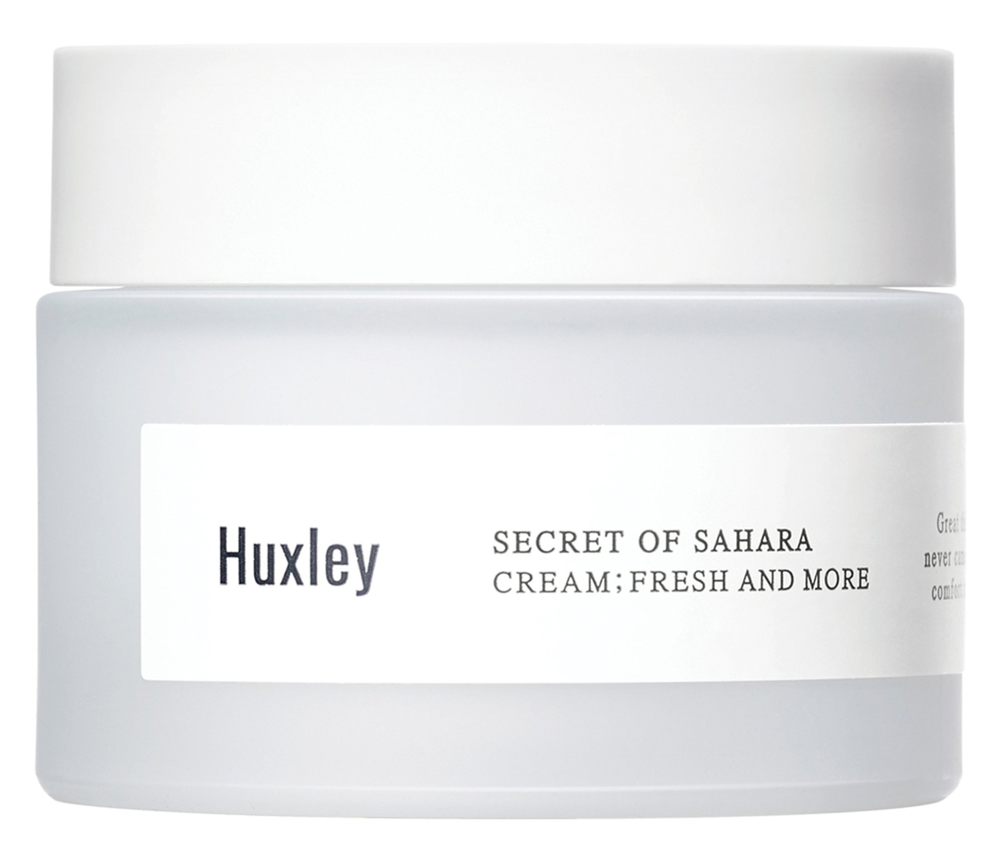 Huxley Secret Of Sahara Cream; Fresh And More