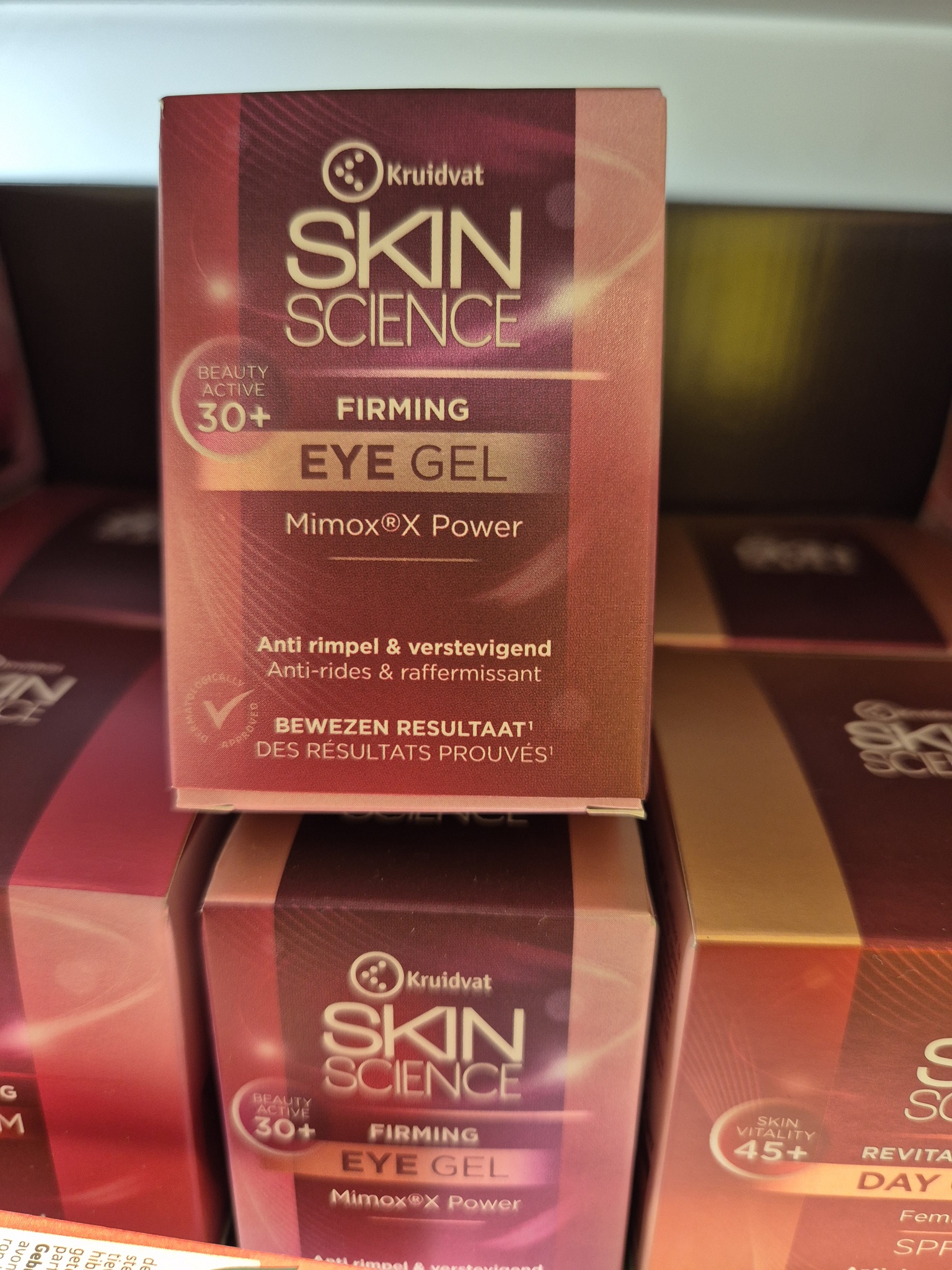 Kruidvat Skin Science Eye Gel Mimox X Power