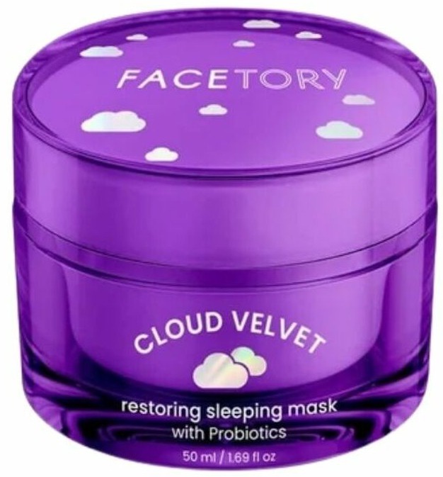 Facetory Cloud Velvet Restoring Sleeping Mask With Probiotics