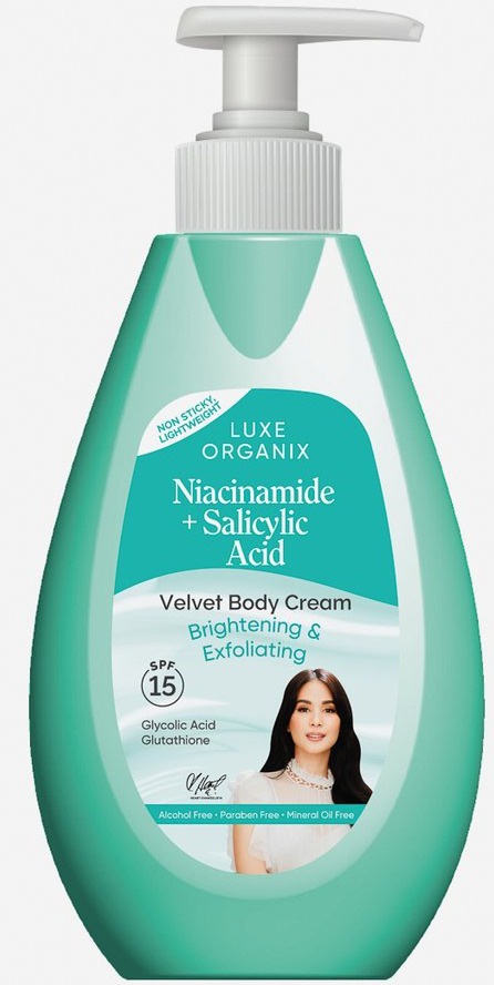 Luxe Organix Niacinamide + Salicylic Acid Velvet Body Cream